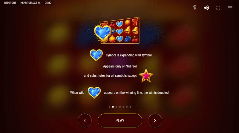 Heart Deluxe 2x - set symbolen: zevens, bel, fruit